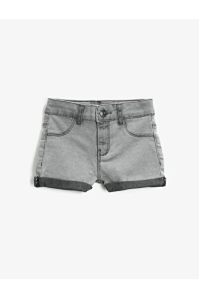MAYORAL Pantaloni scurți din denim pentru fete afumati