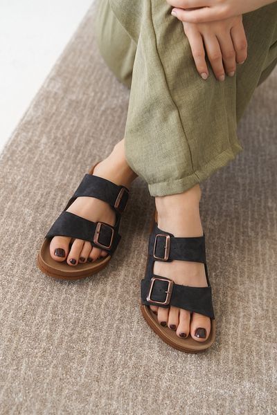 Daxtors Papuci cu cataramă unisex ortopedici zilnici Arizona
