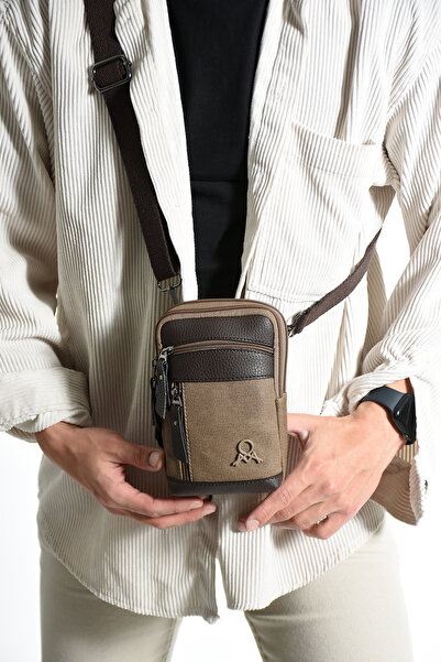 Çanta Trend Mega Kanvas Чоловіча сумка через плече для телефону