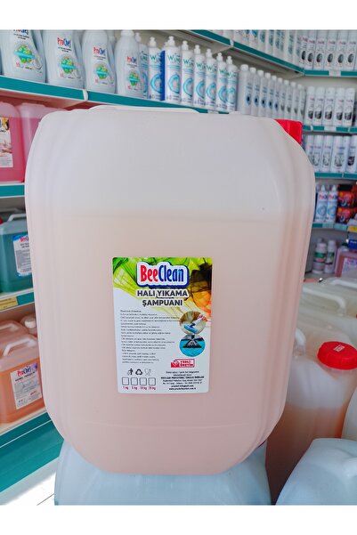 BeeClean 10 Kg Profesyonel Halı Yıkama Şampuanı & Koltuk Yıkama Şampuanı ( Tu...