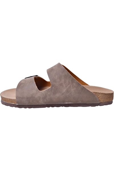 FLY SOFT S903-002 Men's Two Buckle Cork Sole Summer Comfort Slippers