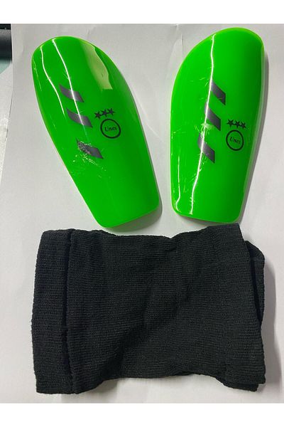 unes Orange Goalkeeper Gloves and Shinpads Set