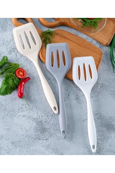 şirin eşyalarım Cream Silicone Spatula - 29 cm / 1 Piece