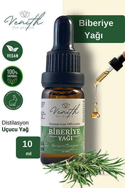 Venith Aromaterapi Biberiye Yağı %100 Doğal Bitkisel Uçucu Yağ Rosemary Oil 1...