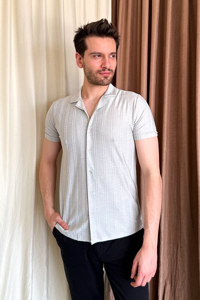 ModaPlaza Ανδρικό πουκάμισο Safari 3176
