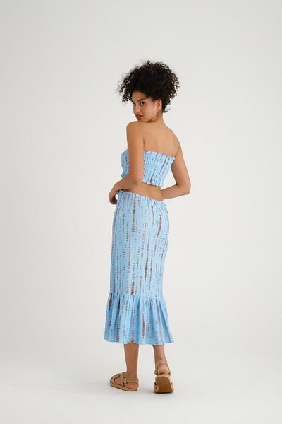 Store 100% Cotton, Stylish Black Strapless Maxi Dress