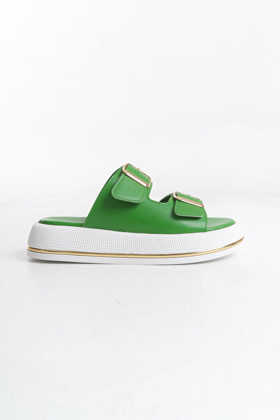 MARSEDO Papuci de zi cu zi pentru femei, talpă ușoară și bandă Poly Leila