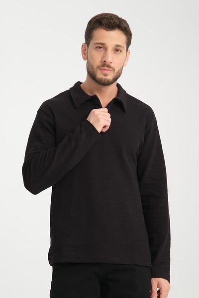 Store 100% Cotton Long Sleeve Men's Sweatshirt - Comfortable and Stylish