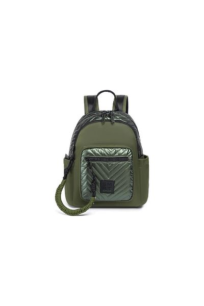SMART BAGS Shiny Fabric Small Size Women's Backpack with Straps 3252