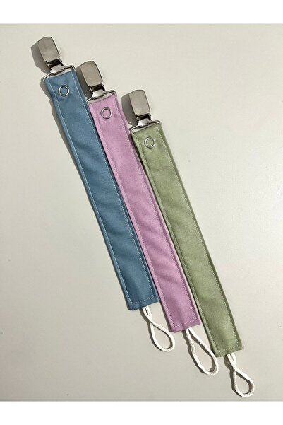 melsia Store - Bebek Emcik  Askısı Emzik Zinciri - 3lü Set