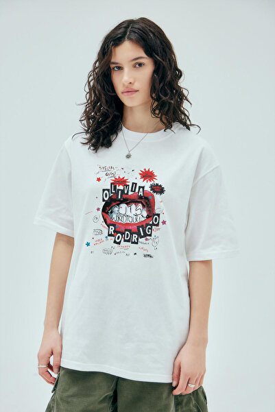 Tee&more. Unisex Oversize Olivia Rodrigo Turne Baskılı Premium T-shirt