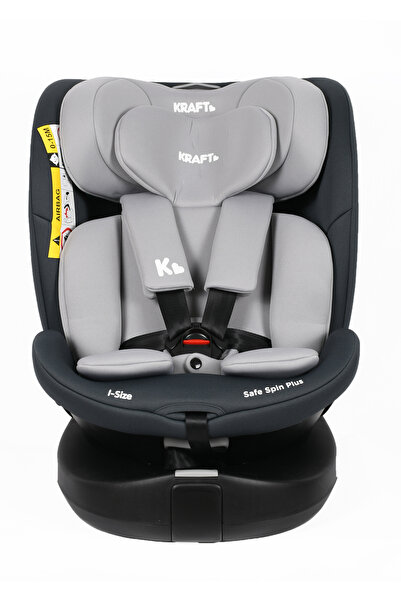 Kraft Safe Spin Plus I-size Oto Koltuğu 0-36 Kg Gri