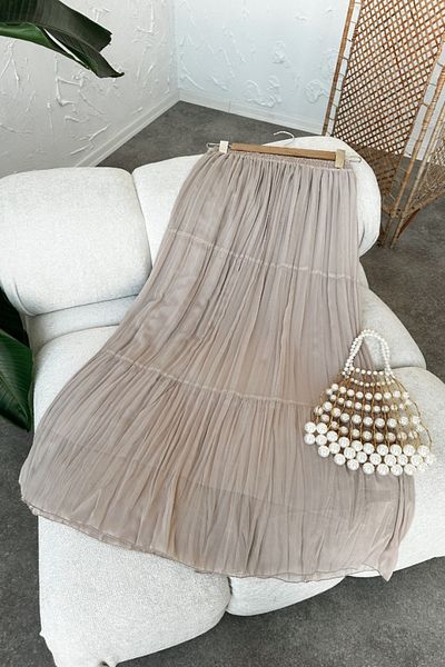 Poliyance Lara Beige Skirt