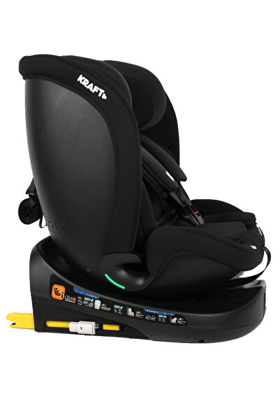 Kraft Safe Spin Plus I-size Oto Koltuğu 0-36 Kg Siyah