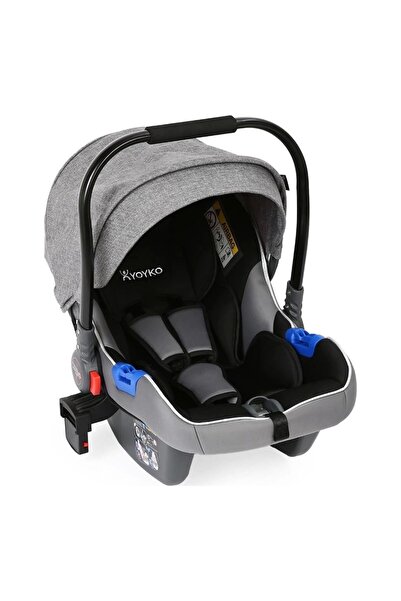 YOYKO Ultimate Travel Sistem Bebek Arabası 3 In 1 Gri Silver