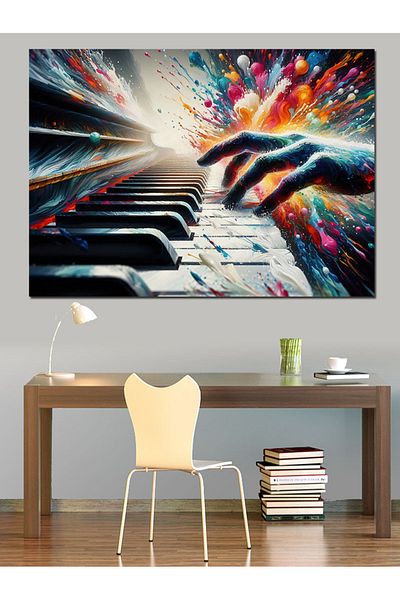Tablomega Pictură Decorativă Canvas - Lemn MDF