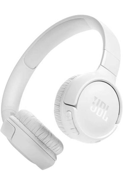 JBL Tune 520BT Headphone With Mic Bluetooth Pure Bass Over-Ear White