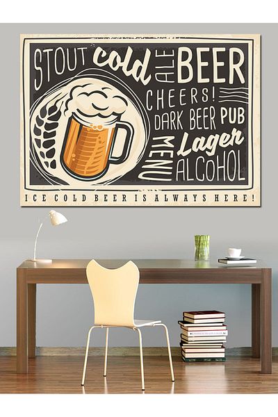 Tablomega Pânză Decorativă - Lemn MDF