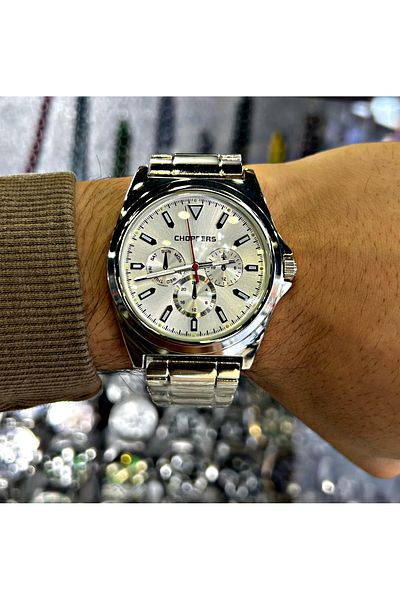 Choppers Men's Wristwatch Waterproof with Seller Warranty and Bracelet Gift