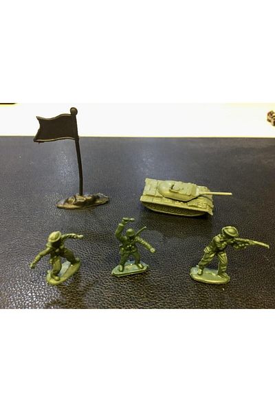 AZİZ OYUNCAK 4 Pieces Activity Activity Activity Project Set Archaeological Science Excavation Set Strategic Battle Series
