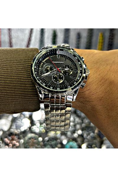 Choppers Waterproof Men's Wristwatch - Bracelet with Seller Warranty