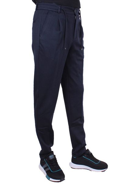 DAGOSTER Dmg23- 611275   Navy Blue Normal Waist Double Leg Flota Pocket Men's Trousers