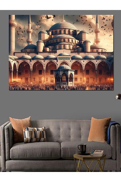 Tablomega Pânză decorativă Cami Landscape - Lemn MDF