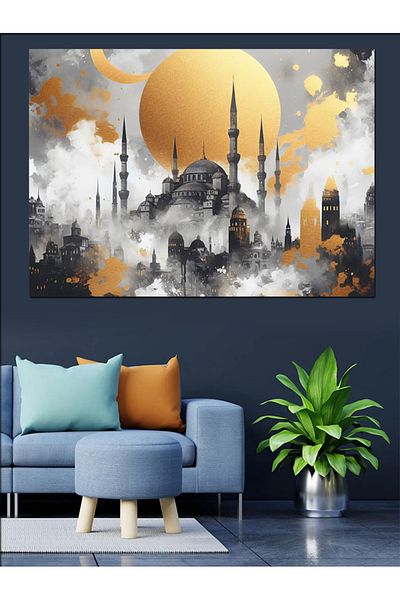 Tablomega Pânză decorativă tematică Cami - Lemn MDF