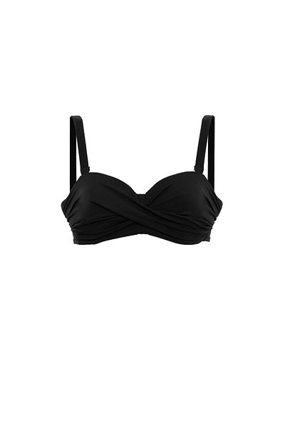AQUAVİVA Aquaviva Γυναικείο Μαύρο Σετ μπικίνι Biana Spinning Strapless