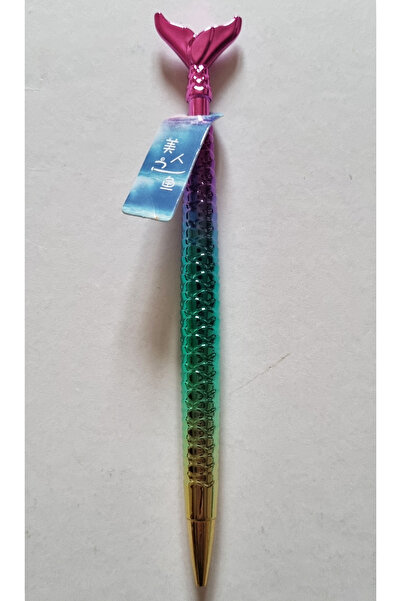 Modellino Deniz Kızı Balık 07 Uçlu Versatil Kalem - Kuyruk Rengi Seçenekli 1 Adet