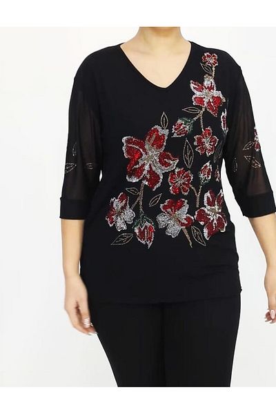 anne moda ankara Βραδινό φόρεμα από 95% ποιότητας βαμβάκι - Buluz Sparkling Style