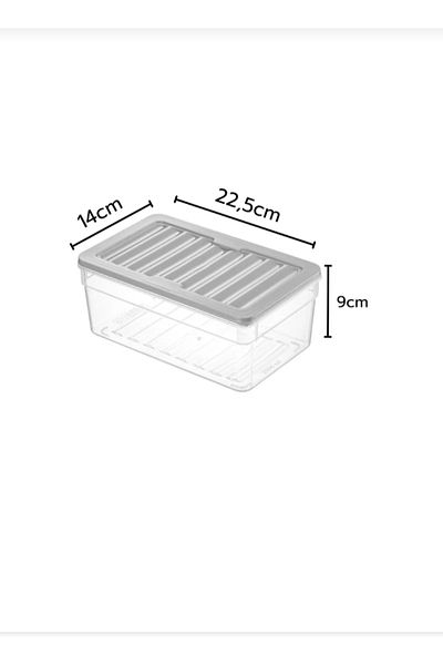 VİZYON Refrigerator Organizer Set Refrigerator Organizer Ice Box Storage Container Ice Box Container