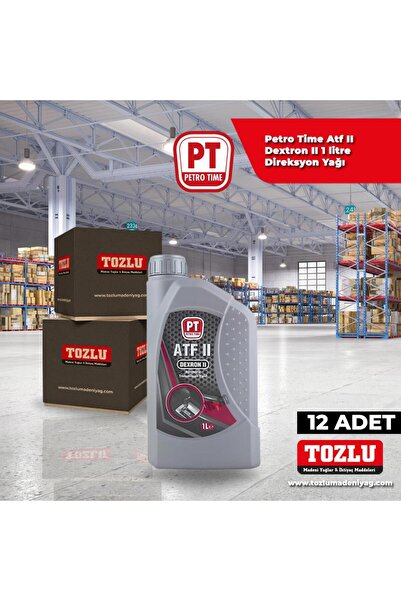 Petro Tıme Atf Iı Dexron Iı 1 L Direksiyon Yağı 12 Adet