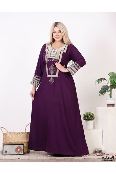 Genrics Soft embroidered cotton jalabiya...combines comfort, luxury and elegance