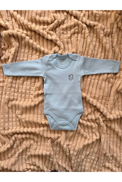 poplinçocuk Cemre Bebe %100 Pamuk Organik Yenidoğan Bebek Mavi 7 Parça Battaniyeli Hastane Çıkışı