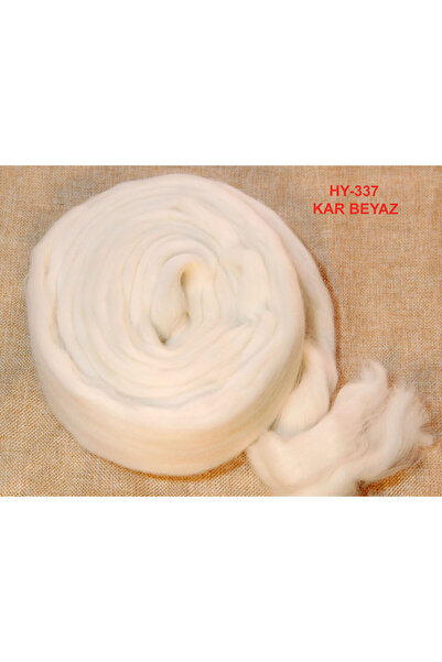 Hobi Keçe YÜN ( 50 gr. Kar beyaz)