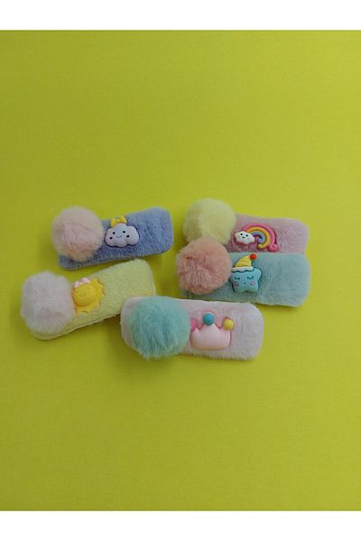 Demeter Plush Colorful Children's Latch Buckle