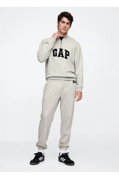 GAP V-frch Ft Herıtage Age Jogger Γαλλικό Terry Ύφασμα Jogger Ανδρικό Φούτερ Γκρι
