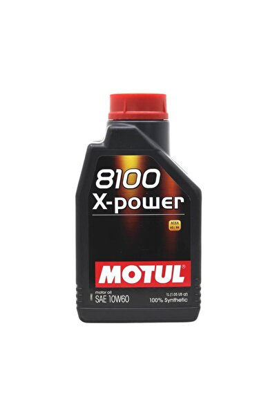 Motul 8100 X-power 10w-60 Tam Sentetik Motor Yağı 1 L