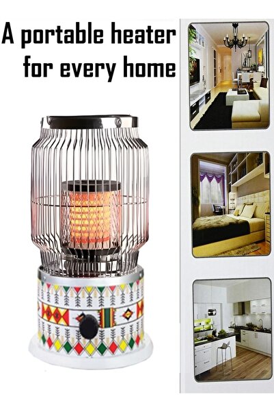 TOSCANA U 2000W Electric Heater for Home and Garden 360 Degree Heater