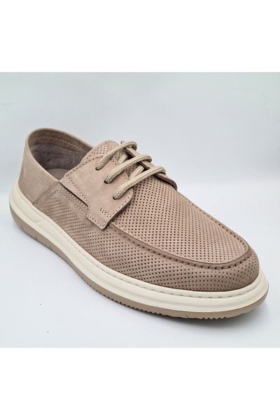 Greyder 64695 5Y Mink Color Nubuck Γνήσιο δέρμα Ανδρικά καθημερινά άνετα παπούτσια