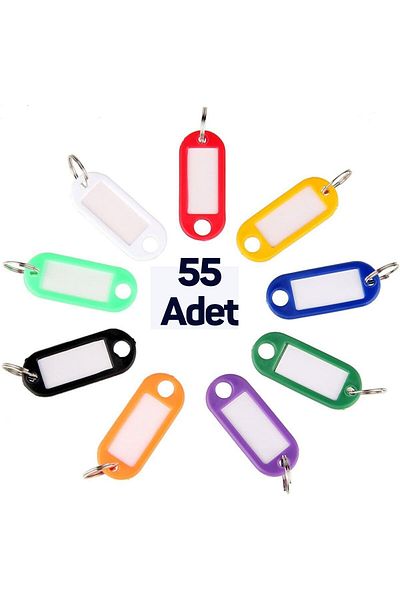 AlGeliyo Plastic Keychain - Printable 55 Pack Name Printable