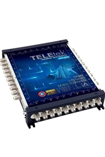 Teletek 32 Çıkışlı Üniversal Multi Switch Hybrid Uydu Santrali Sonlu & Kaskat...