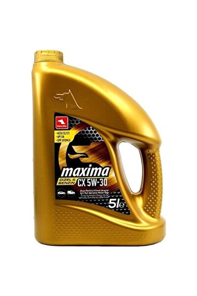 Petrol Ofisi Maxima CX 5W-30 Tam Sentetik 5 L