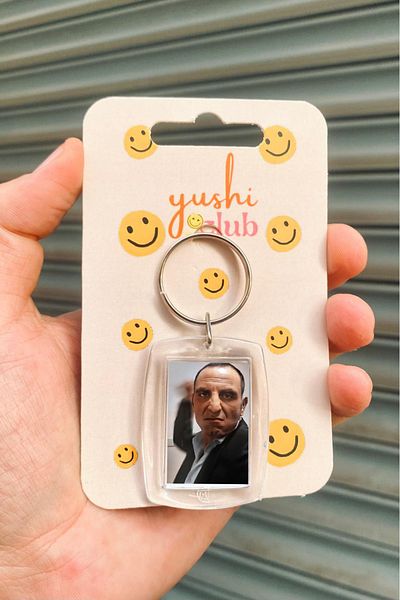 Namgo Keychain Carry on Transparent Frame and Memat Wolves Valley