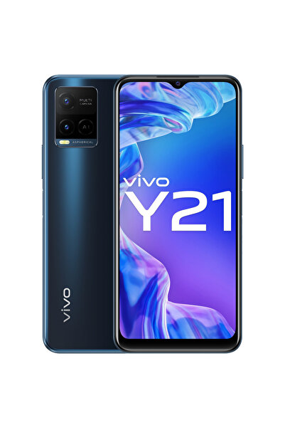 vivo Yenilenmiş Y21 Black 64 GB/4 GB Ram Cep Telefonu (12 Ay Garantili) - B K...