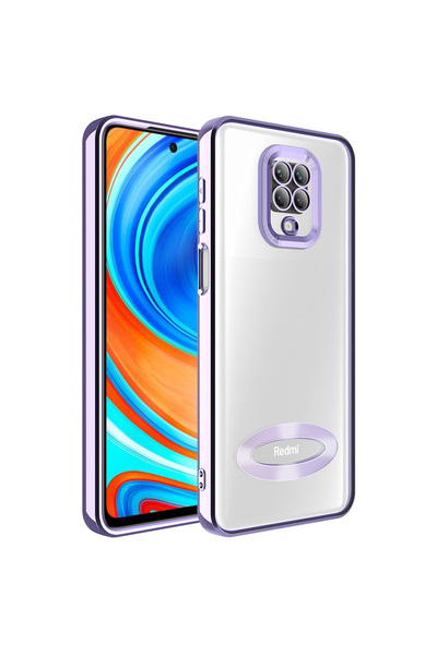 Kipgsm Xiaomi Redmi Note 9 Pro Uyumlu Kılıf Logo Gösteren Renkli Kamera Lens ...
