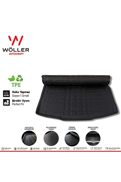 wöller Renault Kadjar Bagaj Havuzu 2015 2021 Arası 3d Ultraflex Esnek