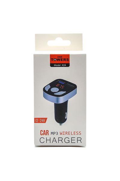 Generic Car MP3 Wireless Player 12-24V  X24