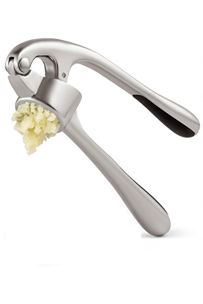 Top Choice Multifunctional Stainless Steel Garlic Press,Metal Garlic Crusher,...